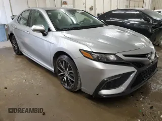 2023 Toyota Camry SE with VIN 4T1G11AK9PU152245, listed as a Copart auction lot 50612965 with 16,552 mi miles and Salvage Title. Bid and sale history available at carsss.com. Image 4.
