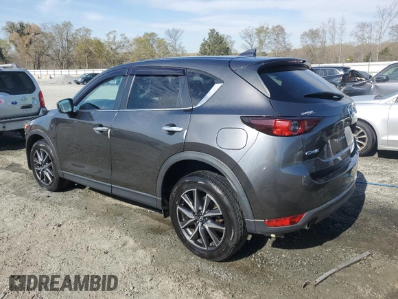 2018 Mazda CX-5 Touring with VIN JM3KFACM0J1430643, listed as a Copart auction lot 50725325 with 55,674 mi miles and Salvage Title. Bid and sale history available at carsss.com. Image 2.