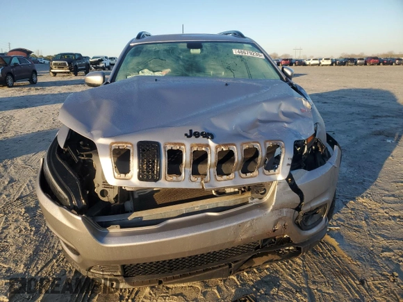 2020 Jeep Cherokee Altitude with VIN 1C4PJLLB3LD573594, listed as a Copart auction lot 48679235 with 46,212 mi miles and Salvage Title. Bid and sale history available at carsss.com. Image 5.