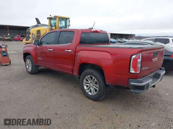 2015 GMC Canyon 2WD SLT with VIN 1GTG5CE3XF1211164, listed as a IAAI auction lot 41490387 with 163,932 mi miles. Bid and sale history available at carsss.com. Image 3.