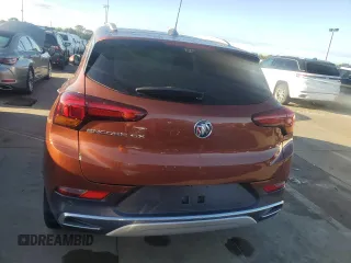 2021 Buick Encore GX Essence with VIN KL4MMFSL3MB076378, listed as a Copart auction lot 77713884 with Not provided miles and Salvage title. Bid and sale history available at DreamBid. Image 6.
