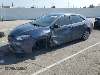 2016 Toyota Corolla L with VIN 5YFBURHE3GP529007, listed as a Copart auction lot 62691315 with 72,169 mi miles and Salvage title. Bid and sale history available at DreamBid. Image 1.