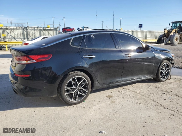 2020 Kia Optima LX with VIN 5XXGT4L34LG450269, listed as a Copart auction lot 83692374 with 100,464 mi miles and Non Repairable. Bid and sale history available at carsss.com. Image 3.