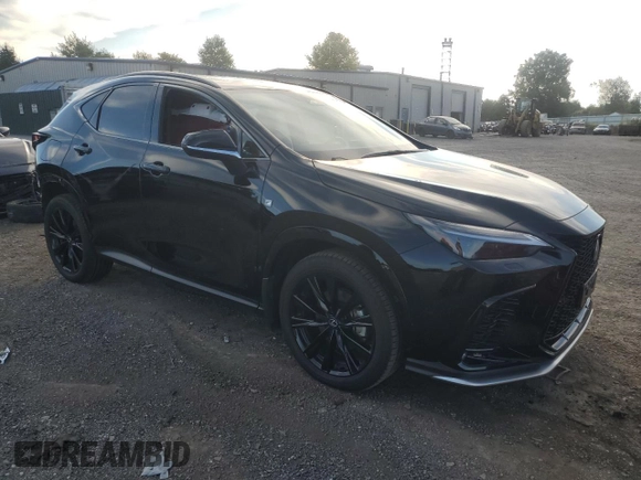 2024 Lexus NX with VIN JTJKKCFZ9R2020840, listed as a Copart auction lot 63995504 with 13,189 mi miles and Salvage Title. Bid and sale history available at carsss.com. Image 4.
