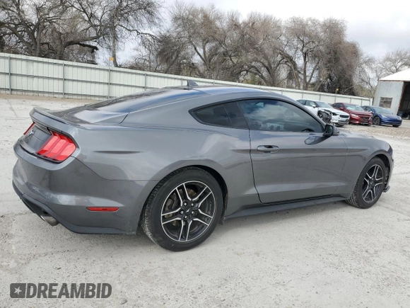 2022 Ford Mustang EcoBoost with VIN 1FA6P8TH3N5140579, listed as a Copart auction lot 44513625 with 31,897 mi miles and Salvage Title. Bid and sale history available at carsss.com. Image 3.