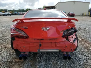 2013 Hyundai Genesis Coupe R-Spec with VIN KMHHU6KJ7DU089592, listed as a Copart auction lot 58712485 with 101,402 mi miles and Salvage title. Bid and sale history available at DreamBid. Image 6.