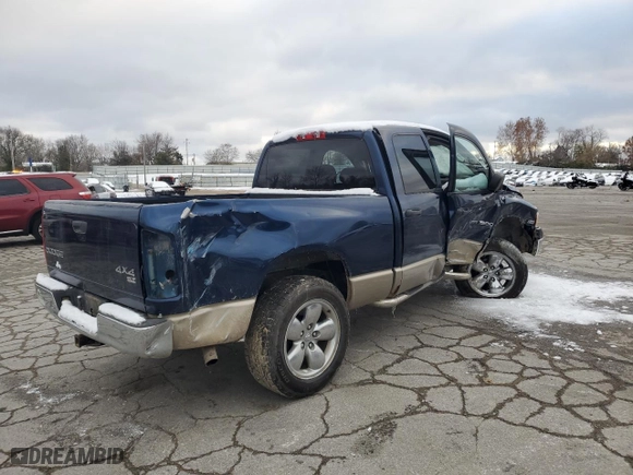 2004 Dodge Ram 1500 SLT with VIN 1D7HU18D34J167236, listed as a Copart auction lot 82800834 with 196,503 mi miles and Salvage Title. Bid and sale history available at carsss.com. Image 3.