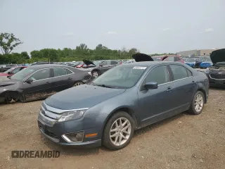 2012 Ford Fusion SEL z VIN 3FAHP0JG9CR412387, wystawiony jako Copart lot #58542715 z przebiegiem 143 112 mil mil oraz Czysty tytuł • Clean title. Historia ofert i sprzedaży dostępna na DreamBid. Obrazek 1.