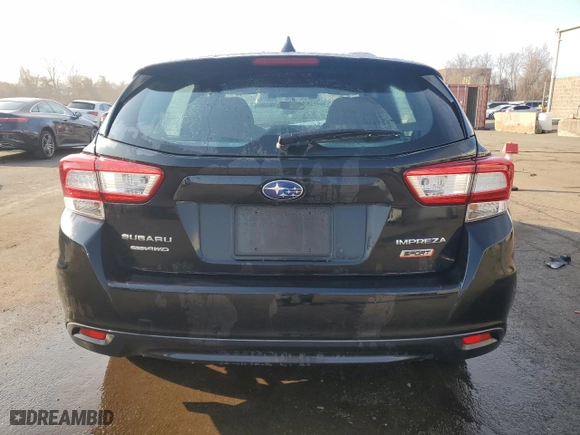 2019 Subaru Impreza Sport with VIN 4S3GTAM64K3730991, listed as a Copart auction lot 52086915 with 45,828 mi miles and Salvage Title. Bid and sale history available at carsss.com. Image 6.