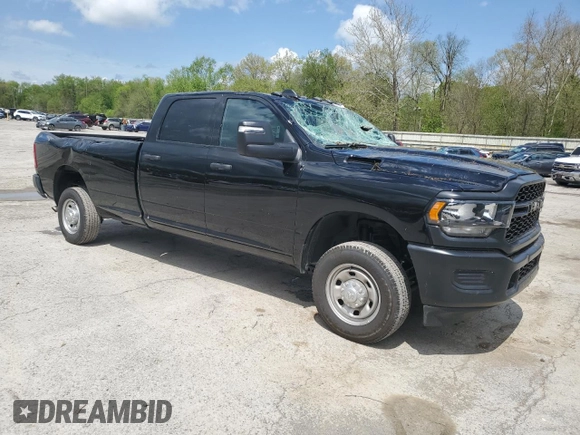 2024 Ram 2500 Tradesman with VIN 3C6UR5HJ9RG376715, listed as a Copart auction lot 55467895 with 4,085 mi miles and Salvage title. Bid and sale history available at DreamBid. Image 4.