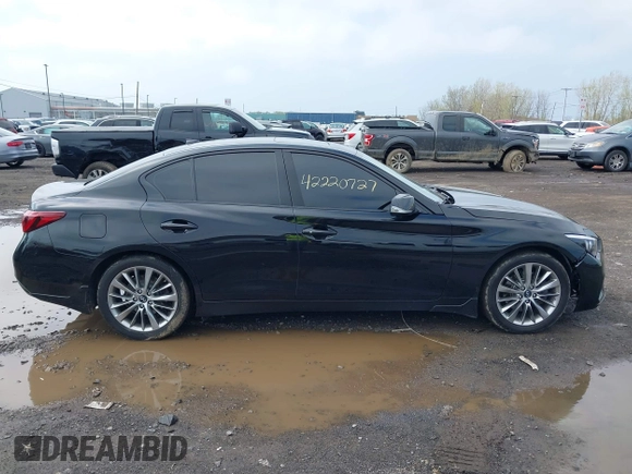 2019 Infiniti Q50 Luxe с VIN JN1EV7AR5KM552685, выставлен на аукционе IAAI как лот 42220727 с пробегом 55 629 миль миль и . История ставок и продаж доступна на DreamBid. Изображение 13.