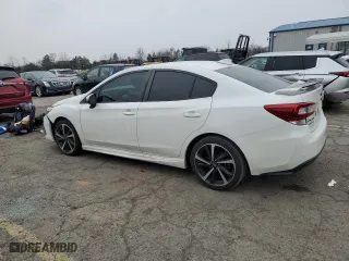 2022 Subaru Impreza Sport with VIN 4S3GKAM68N3605905, listed as a Copart auction lot 41421785 with 9,075 mi miles and Salvage Title. Bid and sale history available at carsss.com. Image 2.