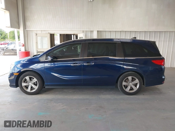 2018 Honda Odyssey EX with VIN 5FNRL6H56JB070610, listed as a IAAI auction lot 42569647 with 78,554 mi miles and . Bid and sale history available at DreamBid. Image 14.