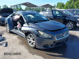 2012 Nissan Maxima S z VIN 1N4AA5AP2CC868911, wystawiony jako IAAI lot #42307061 z przebiegiem 163 159 mil mil oraz . Historia ofert i sprzedaży dostępna na DreamBid. Obrazek 1.