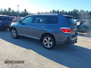 2013 Toyota Highlander Limited with VIN 5TDDK3EH5DS189890, listed as a IAAI auction lot 41101446 with 136,648 mi miles and . Bid and sale history available at DreamBid. Image 3.