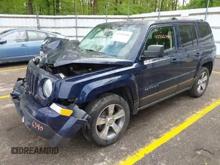 2017 Jeep Patriot High Altitude with VIN 1C4NJPFAXHD211657, listed as a IAAI auction lot 42326340 with 53,561 mi miles and . Bid and sale history available at DreamBid. Image 17.