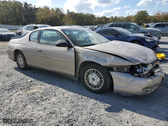 2002 Chevrolet Monte Carlo LS with VIN 2G1WW12E629253459, listed as a Copart auction lot 78602814 with 237,599 mi miles and Salvage Title. Bid and sale history available at carsss.com. Image 4.