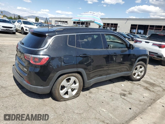 2018 Jeep Compass Latitude with VIN 3C4NJCBB8JT266471, listed as a Copart auction lot 51668235 with 61,461 mi miles and Clean Title. Bid and sale history available at carsss.com. Image 3.