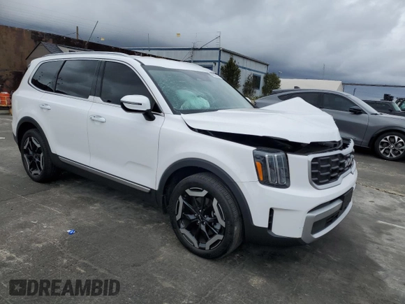 2024 Kia Telluride S with VIN 5XYP64GC0RG426069, listed as a Copart auction lot 48622925 with 19,529 mi miles and Salvage Title. Bid and sale history available at carsss.com. Image 4.