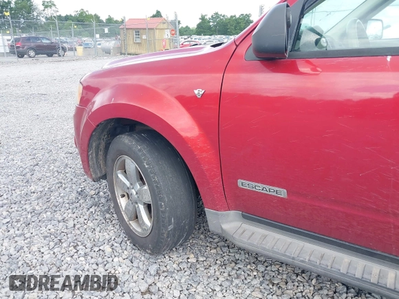 2008 Ford Escape XLT with VIN 1FMCU93188KD07261, listed as a IAAI auction lot 42633109 with 250,178 mi miles and . Bid and sale history available at DreamBid. Image 12.