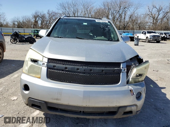2007 Chevrolet Equinox LT with VIN 2CNDL63FX76250631, listed as a Copart auction lot 48610235 with 194,082 mi miles and Salvage Title. Bid and sale history available at carsss.com. Image 5.