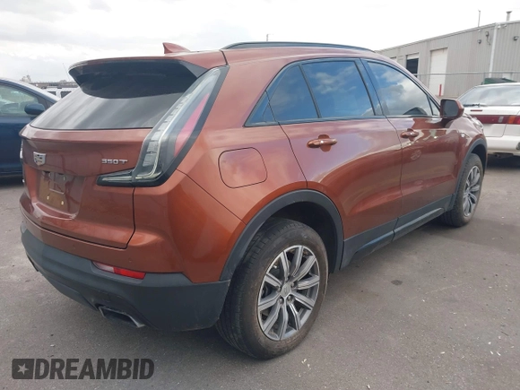 2020 Cadillac XT4 AWD Sport with VIN 1GYFZFR41LF132575, listed as a IAAI auction lot 41504745 with 73,966 mi miles and . Bid and sale history available at carsss.com. Image 4.