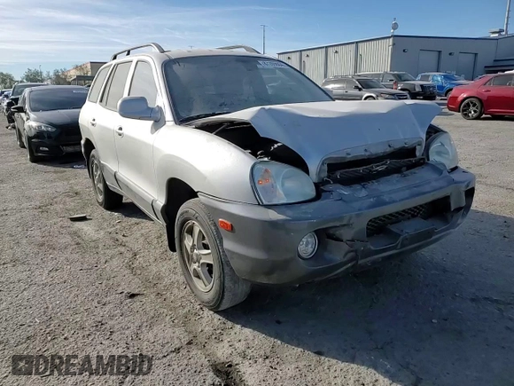 2003 Hyundai Santa Fe GLS with VIN KM8SC13D23U445918, listed as a Copart auction lot 87289664 with 201,459 mi miles and Salvage Title. Bid and sale history available at carsss.com. Image 12.