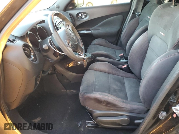 2015 Nissan Juke S with VIN JN8AF5MV0FT564636, listed as a Copart auction lot 79946964 with 112,361 mi miles and Salvage Title. Bid and sale history available at DreamBid. Image 7.