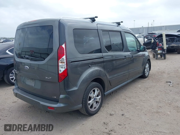 2015 Ford Transit Connect XLT z VIN NM0GE9F71F1184535, wystawiony jako IAAI lot #41949582 z przebiegiem 117 702 mil mil oraz . Historia ofert i sprzedaży dostępna na DreamBid. Obrazek 4.