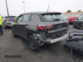 2018 Jeep Compass Sport with VIN 3C4NJCAB6JT502651, listed as a IAAI auction lot 42100724 with 84,238 mi miles and . Bid and sale history available at DreamBid. Image 3.