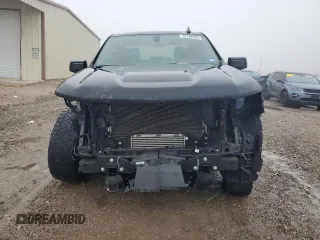 2021 Chevrolet Silverado 1500 Custom with VIN 1GCRWBEK6MZ254003, listed as a Copart auction lot 42104045 with 52,684 mi miles and Salvage Title. Bid and sale history available at DreamBid. Image 5.