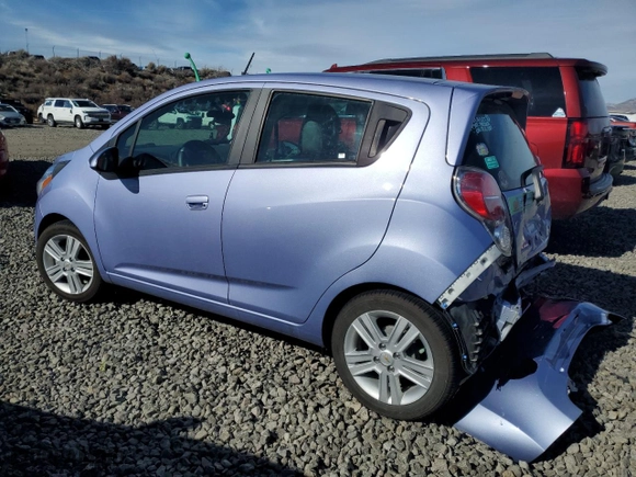 2015 Chevrolet Spark LS with VIN KL8CA6S94FC741826, listed as a Copart auction lot 45043085 with 6,275 mi miles and Salvage Title. Bid and sale history available at carsss.com. Image 2.