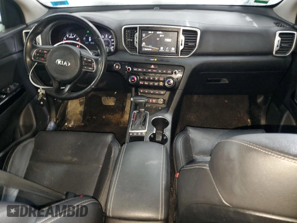 2019 Kia Sportage EX with VIN KNDPNCAC6K7518148, listed as a Copart auction lot 44252175 with 67,210 mi miles and Salvage Title. Bid and sale history available at carsss.com. Image 8.