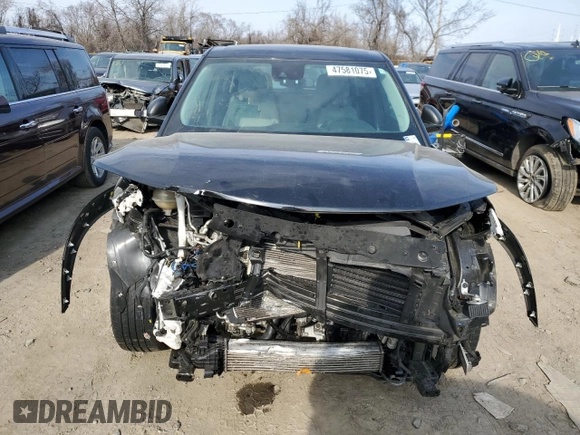 2021 Chevrolet TrailBlazer LS with VIN KL79MMS21MB169159, listed as a Copart auction lot 47581075 with 76,886 mi miles and Salvage Title. Bid and sale history available at DreamBid. Image 5.