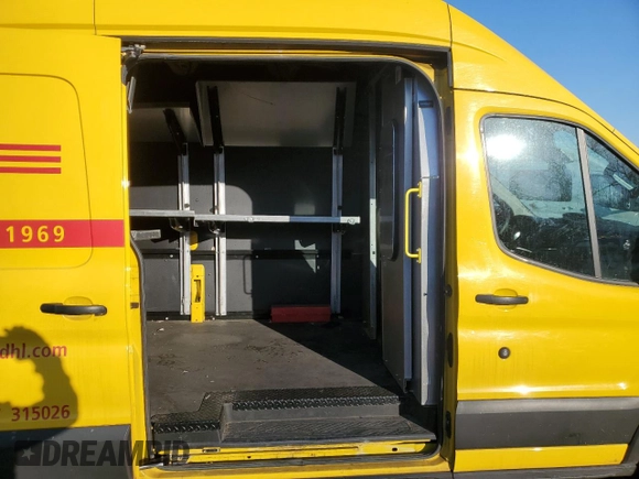2019 Ford Transit z VIN 1FTYR3XM3KKA24867, wystawiony jako Copart lot #41742215 z przebiegiem 86 358 mil mil oraz Szkoda całkowita • Salvage title. Historia ofert i sprzedaży dostępna na DreamBid. Obrazek 11.