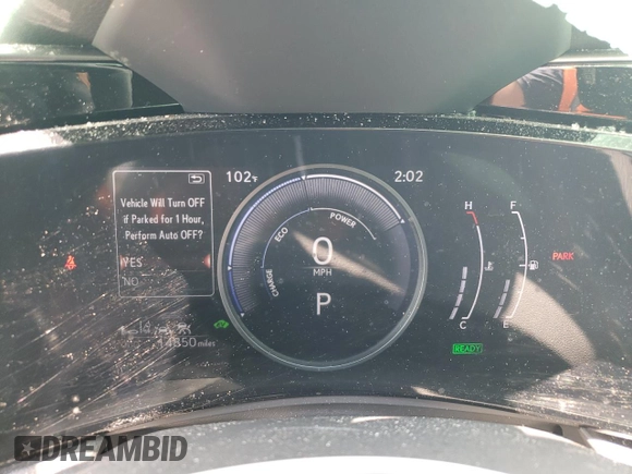 2024 Lexus NX 350h with VIN 2T2AKCEZXRC020696, listed as a Copart auction lot 62478075 with 14,850 mi miles and Clean title. Bid and sale history available at DreamBid. Image 9.