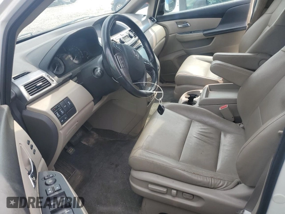2014 Honda Odyssey Touring with VIN 5FNRL5H92EB020189, listed as a Copart auction lot 62311425 with Not provided miles and Clean title. Bid and sale history available at DreamBid. Image 7.