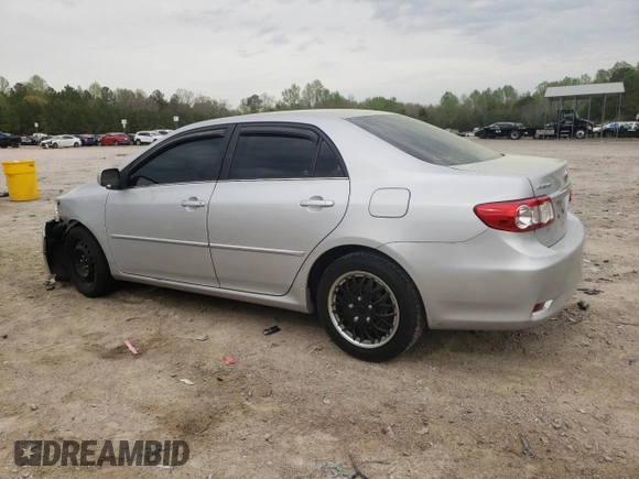 2013 Toyota Corolla L with VIN 2T1BU4EE0DC988708, listed as a Copart auction lot 52092375 with 165,895 mi miles and Salvage Title. Bid and sale history available at carsss.com. Image 2.
