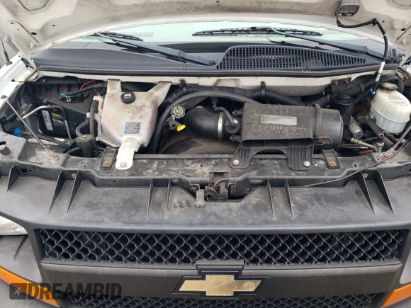 2010 Chevrolet Express Cargo Van with VIN 1GCUGADX5A1176855, listed as a Copart auction lot 49880964 with 198,739 mi miles and Salvage Title. Bid and sale history available at carsss.com. Image 11.