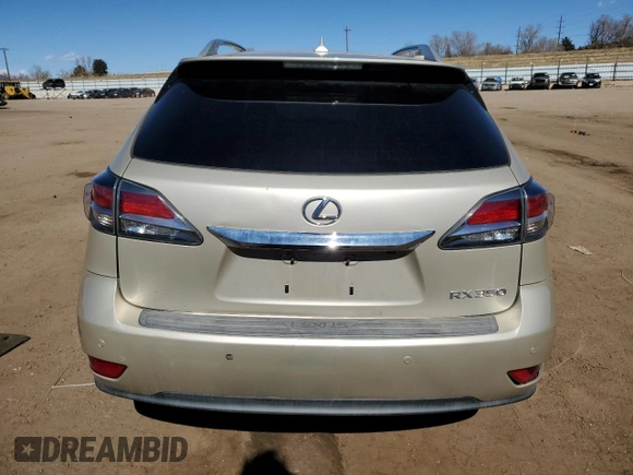 2013 Lexus RX 350 with VIN 2T2ZK1BA8DC109293, listed as a Copart auction lot 46606565 with 142,903 mi miles and Salvage Title. Bid and sale history available at DreamBid. Image 6.