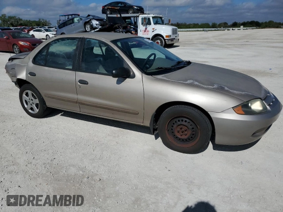 2003 Chevrolet Cavalier LS with VIN 1G1JF52F437150652, listed as a Copart auction lot 80841544 with 90,584 mi miles and Salvage Title. Bid and sale history available at carsss.com. Image 4.