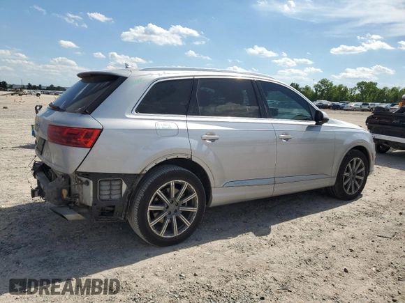 2019 Audi Q7 Prestige with VIN WA1VAAF78KD013548, listed as a Copart auction lot 56485545 with 52,308 mi miles and Salvage title. Bid and sale history available at DreamBid. Image 3.