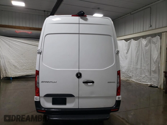 2021 Mercedes-Benz Sprinter Cargo with VIN W1Y4EBHY2MT057616, listed as a Copart auction lot 64847084 with 88,142 mi miles and Clean Title. Bid and sale history available at carsss.com. Image 6.