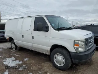 2008 Ford Econoline Cargo Commercial with VIN 1FTNE24L48DA23633, listed as a Copart auction lot 43053795 with 184,923 mi miles and Salvage Title. Bid and sale history available at DreamBid. Image 4.