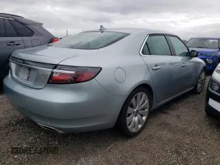 2011 Saab 9-5 Aero XWD with VIN YS3GR4BJ7B4002446, listed as a Copart auction lot 74962954 with 0 mi miles and Salvage Title. Bid and sale history available at carsss.com. Image 3.