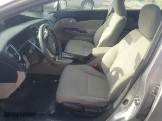 2013 Honda Civic Sdn LX with VIN 2HGFB2F58DH569958, listed as a Copart auction lot 52217725 with 62,921 mi miles and Salvage Title. Bid and sale history available at carsss.com. Image 7.