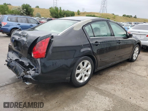 2007 Nissan Maxima 3.5 SE with VIN 1N4BA41E57C856979, listed as a Copart auction lot 69863534 with 51,352 mi miles and Salvage Title. Bid and sale history available at carsss.com. Image 3.