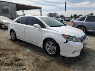 2010 Lexus HS 250h with VIN JTHBB1BA0A2013222, listed as a Copart auction lot 48545035 with 133,462 mi miles and Salvage Title. Bid and sale history available at DreamBid. Image 4.