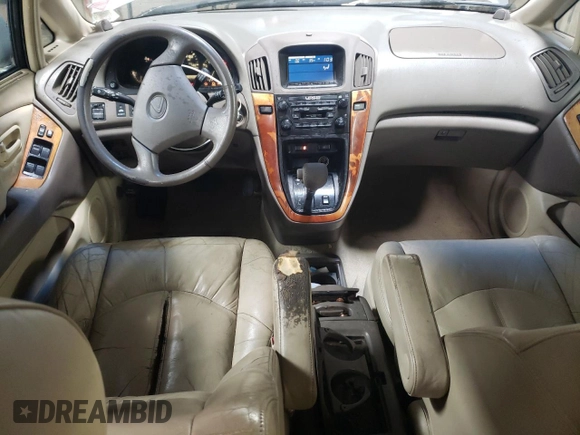 2000 Lexus RX 300 with VIN JT6HF10U5Y0113942, listed as a Copart auction lot 43276535 with 225,533 mi miles and Salvage Title. Bid and sale history available at carsss.com. Image 8.