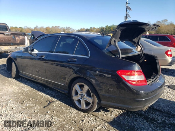 2010 Mercedes-Benz C 300 Sport with VIN WDDGF8BB2AF402620, listed as a Copart auction lot 83975224 with 175,772 mi miles and Salvage Title. Bid and sale history available at carsss.com. Image 2.